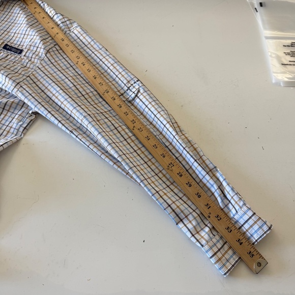 Columbia PFG Super Tamiami Light Plaid Long Sleeve Button Up Fishing Shirt XL - Picture 7 of 9